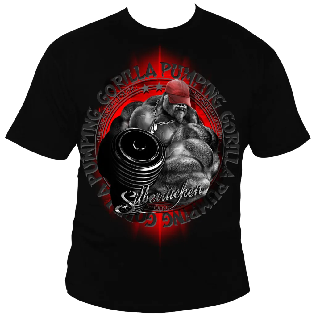 Silberrücken Gorilla Power 3 Shirt