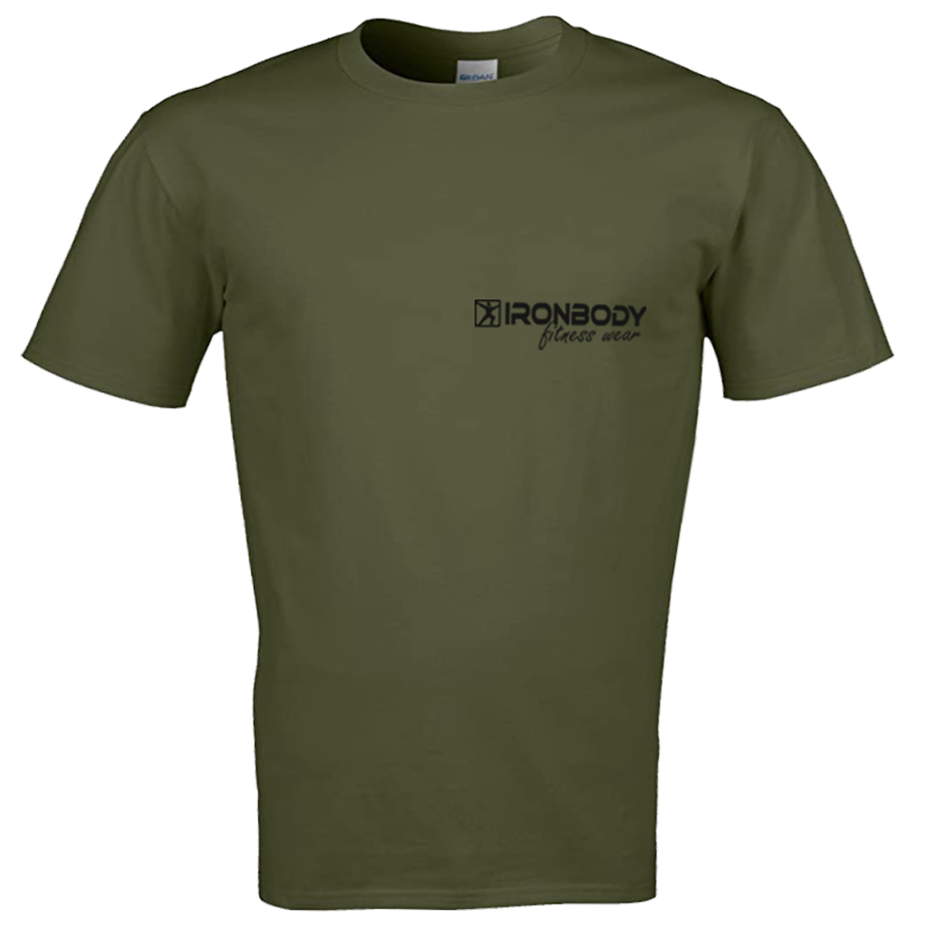 Fitness & Bodybuilding T-Shirt military green (Ironbody)