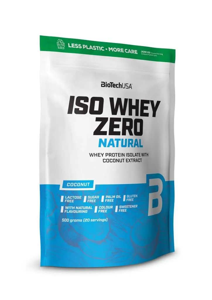 Iso Whey Zero Natural - 1KG powder (Biotech USA)