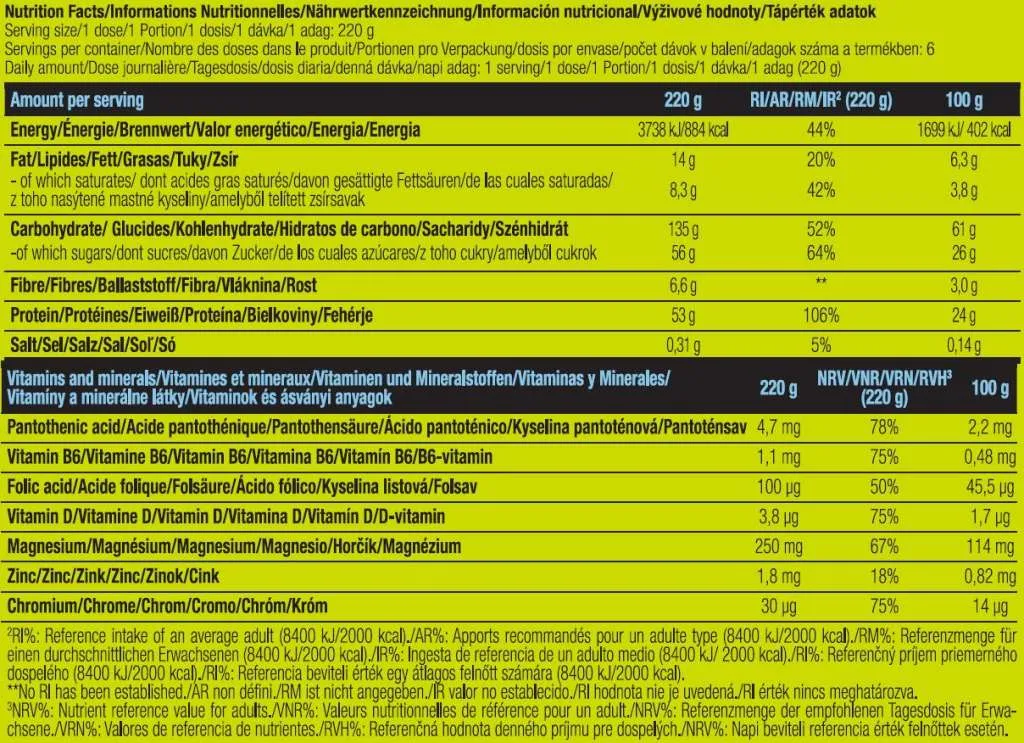 Jumbo - 1320g powder (Scitec Nutrition)