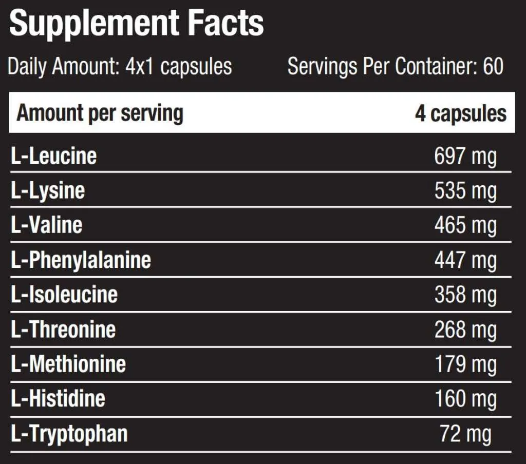 Mega EAA - 240 Kapseln (Scitec Nutrition)