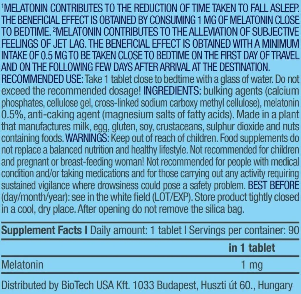 Biotech USA Melatonin