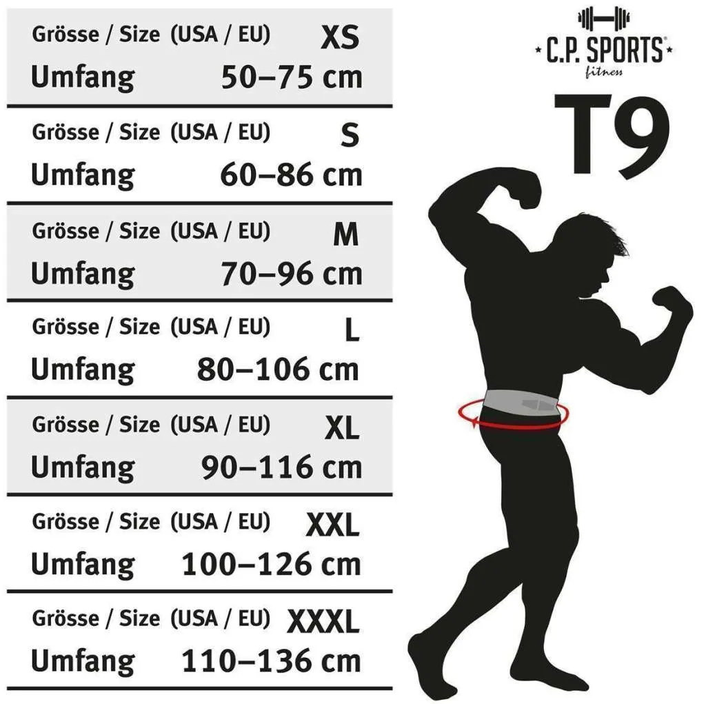 Professional Powerlifting Belt "No Pain No Gain" (C.P. Sports)