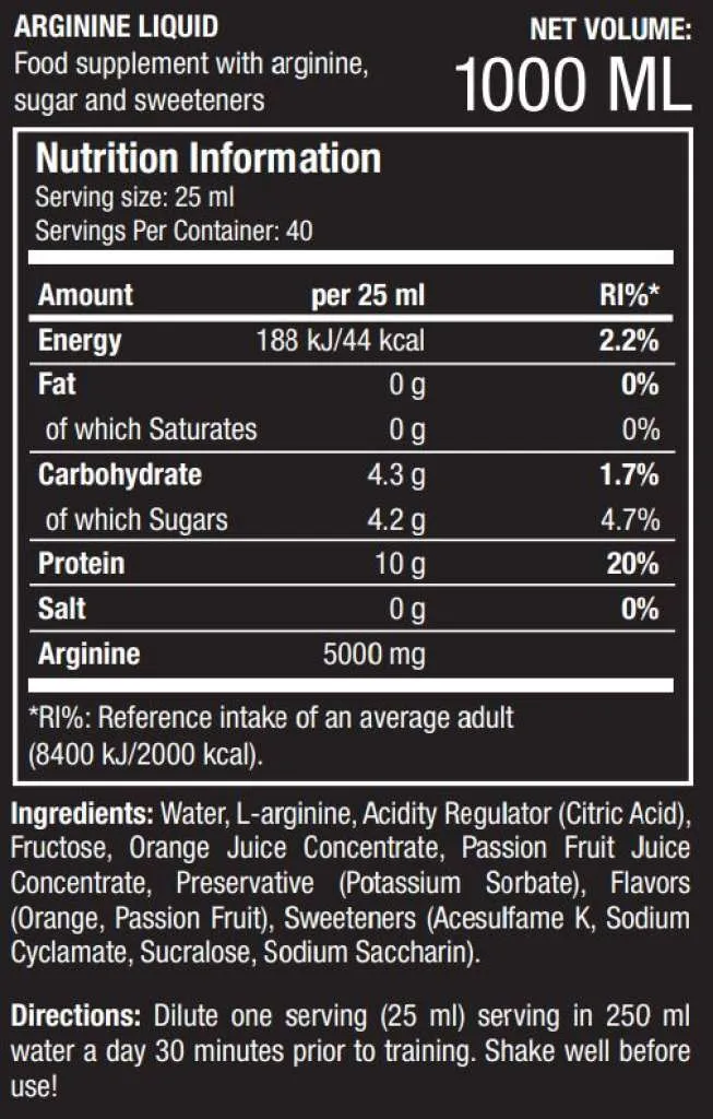 Scitec Arginine Liquid