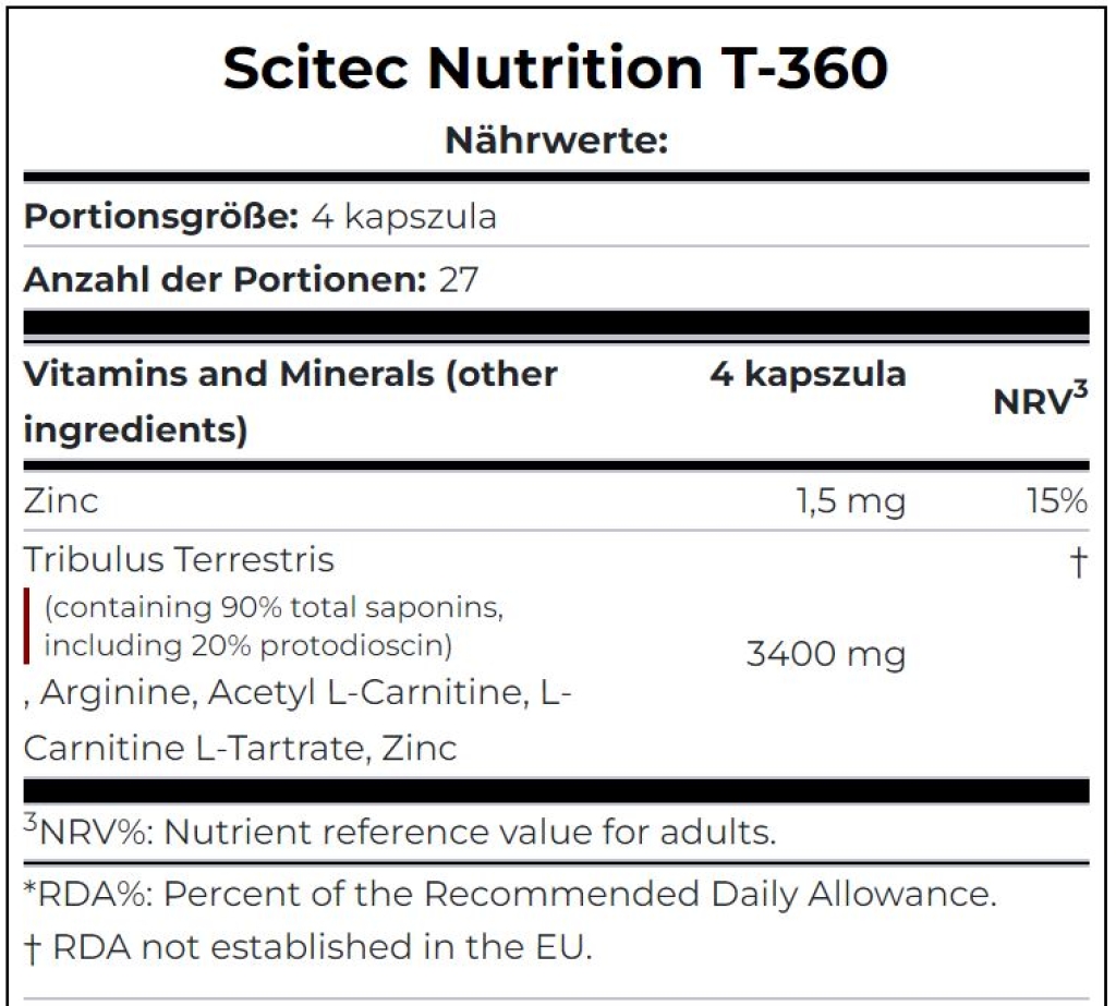 T-360 - 108 Kapseln (Scitec Nutrition)