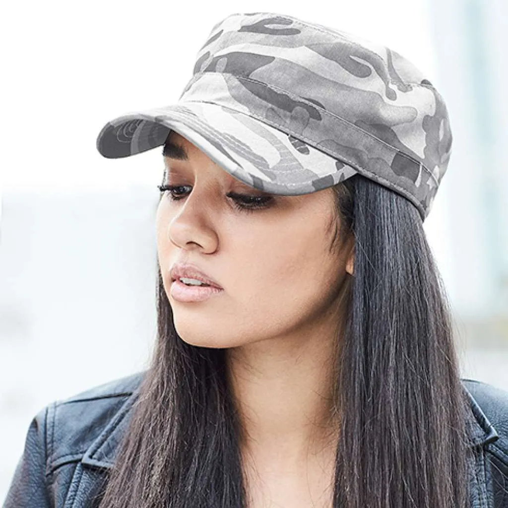 Camo Army Cap (Beechfield)