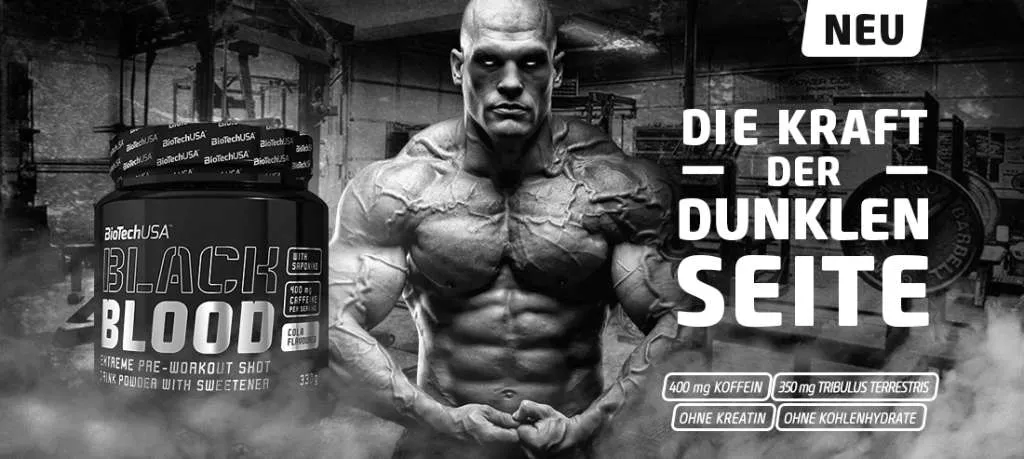 Black Blood NOX+ - 330g Dose (Biotech USA)