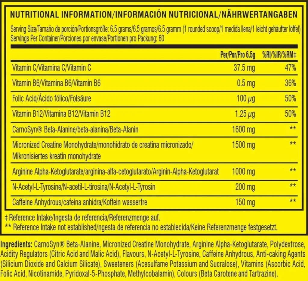 C4 Original - 390g / 60 Portionen (Cellucor)