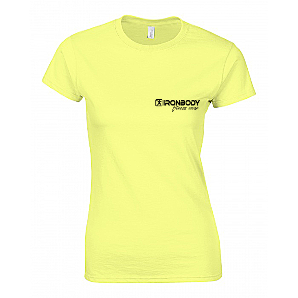 Woman T-Shirt yellow (Ironbody)