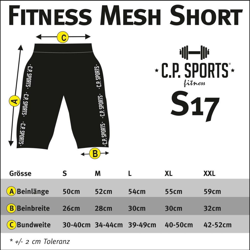Fitness Mesh Short (C.P. Sports)