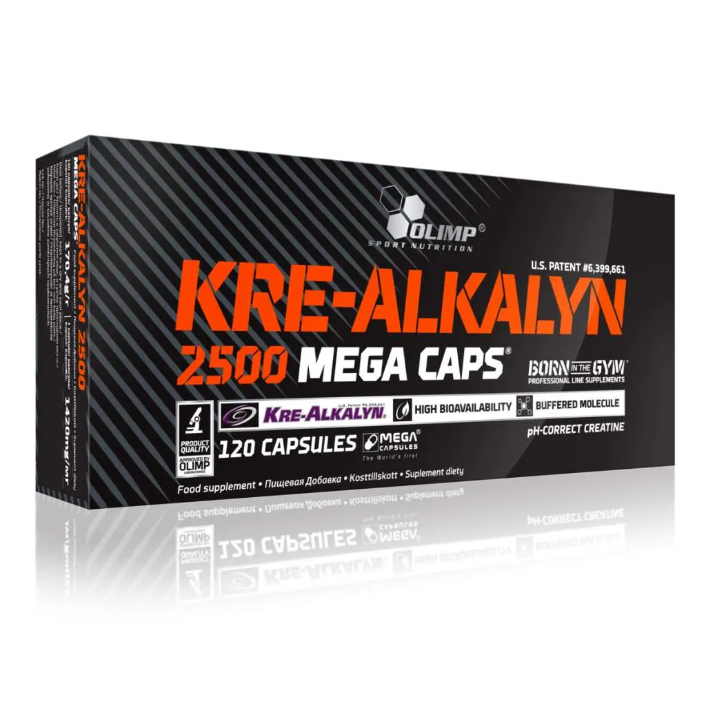 Kre-Alkalyn 2500 Mega Caps - 120 Kapseln (Olimp)