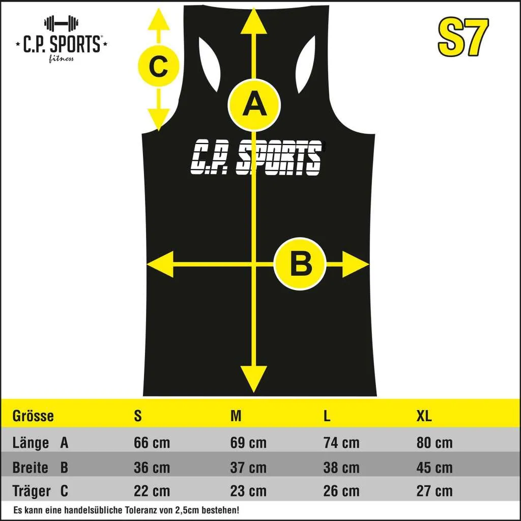Rib Tank Top dunkelgrau (C.P. Sports)