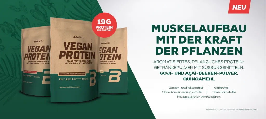 Vegan Protein - 2KG Beutel (Biotech USA)