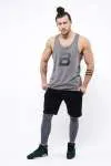 Tank Top 'Goal' gray (Biotech USA)