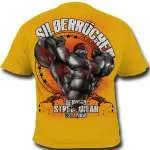 Silberrücken Roughneck Shirt Double B gelb